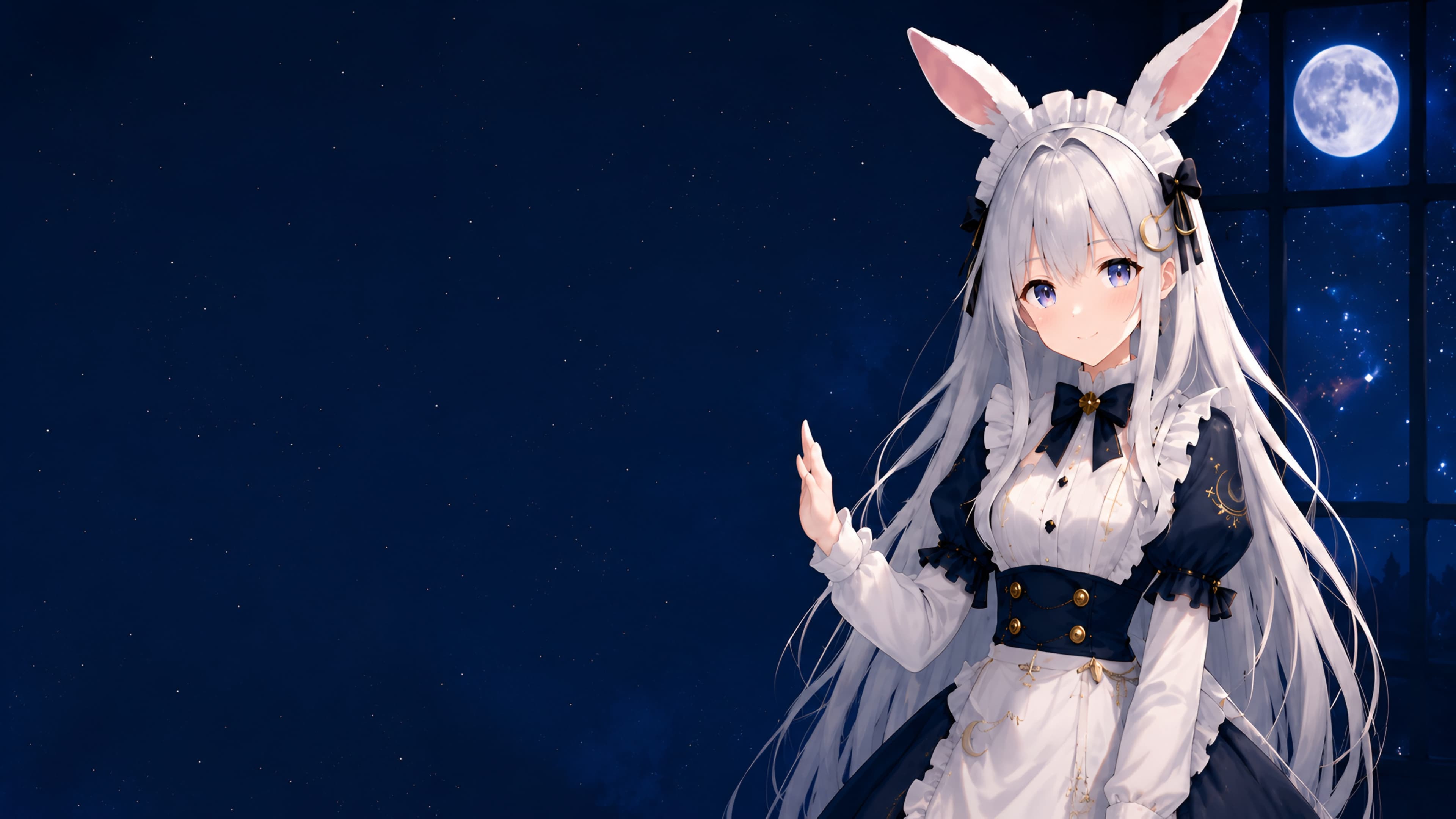 Tsuki maid under the moon