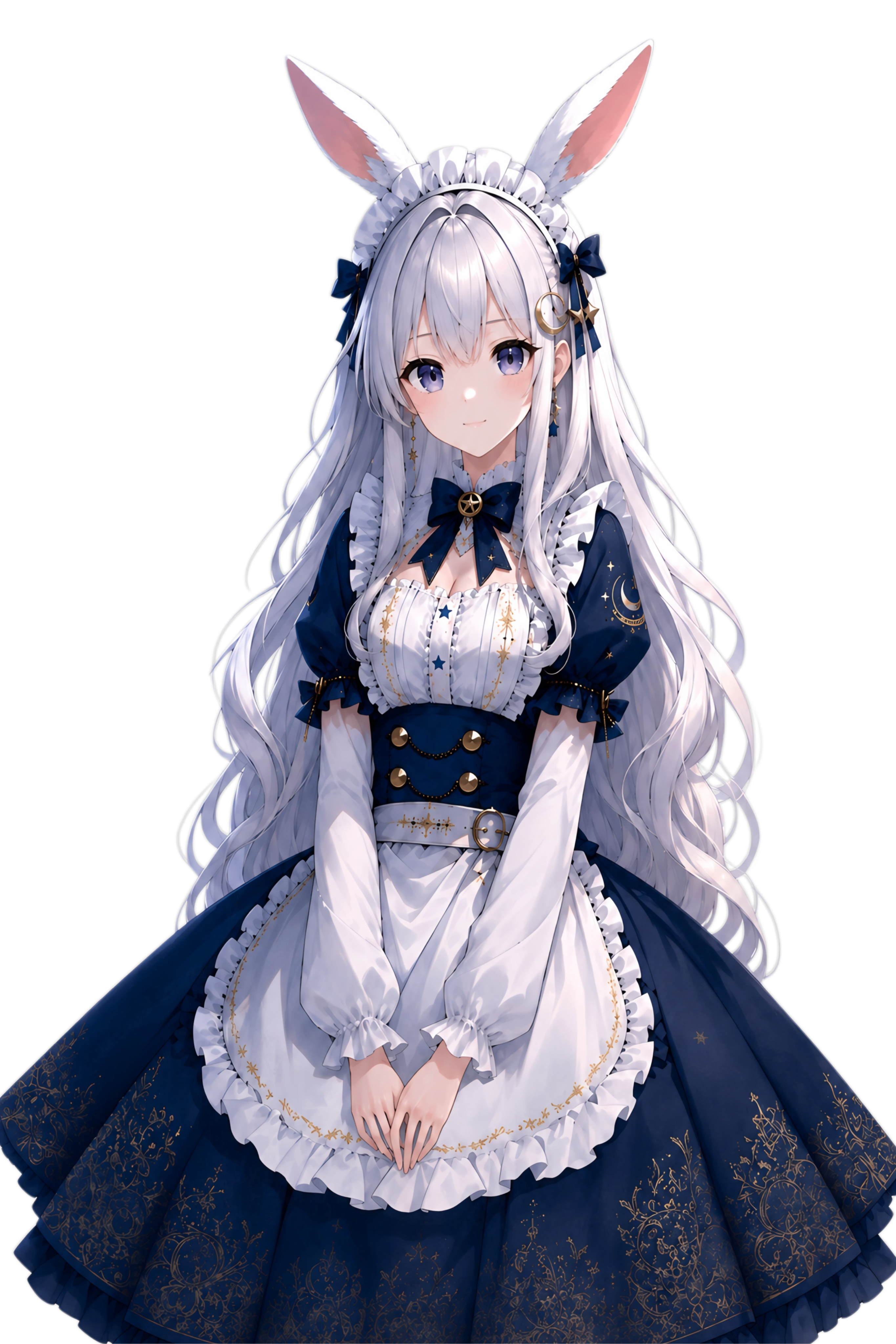 Tsuki Anime Maid Character
