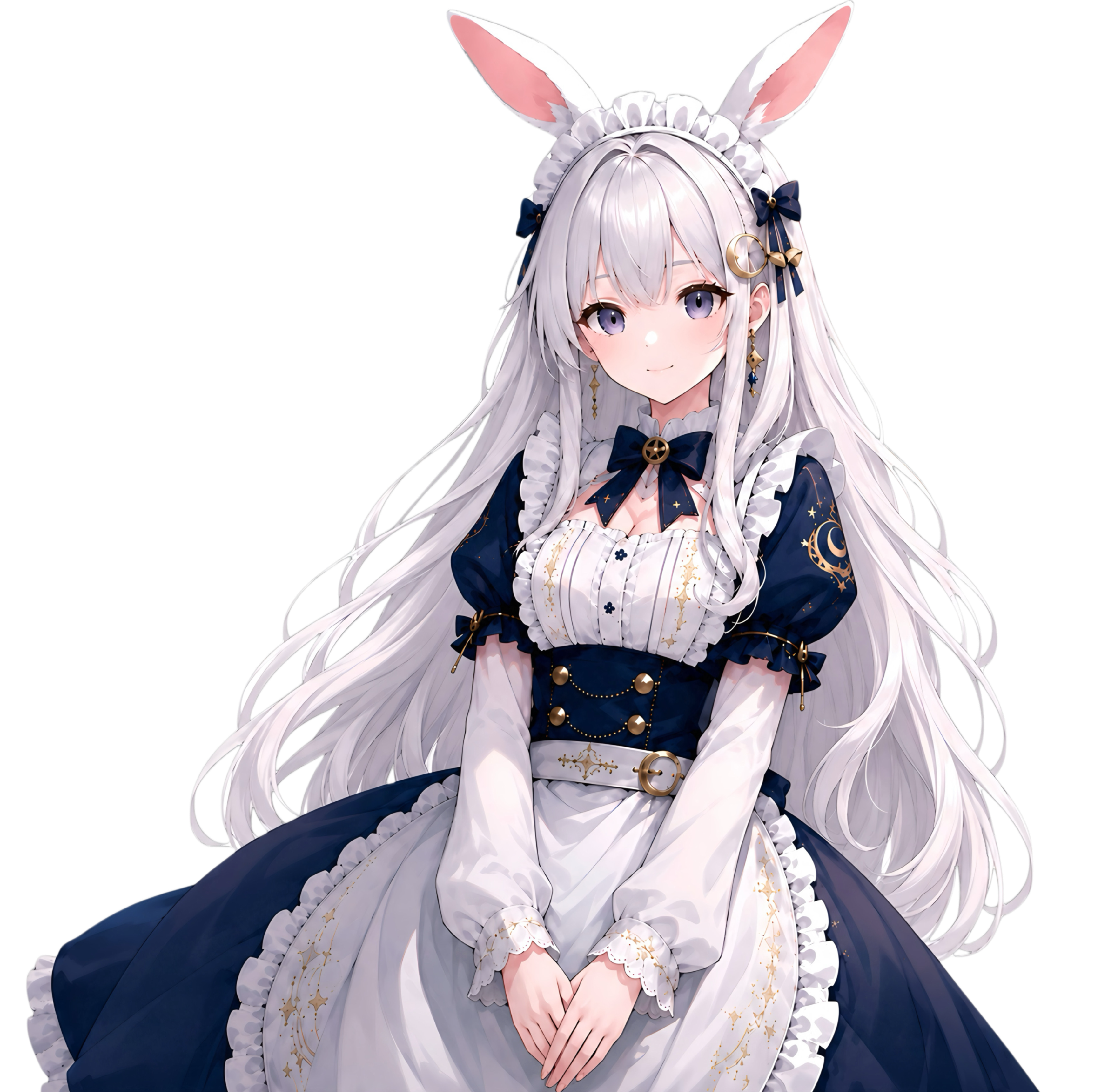 Tsuki Anime Maid Character
